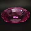 I1324 135# Transparent fruit plate, fruit basket, fruit basin, pastry plate, Melon and fruit basket, Fine home furnishings, 2-yuan store, department store Specification image